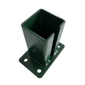 Basis voor hekpaal 80x80 mm 8 mm groen 000-787 (2)