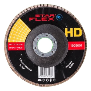 Starflex HD – keramische lamellenschijf T29 125 mm korrelgrootte 60