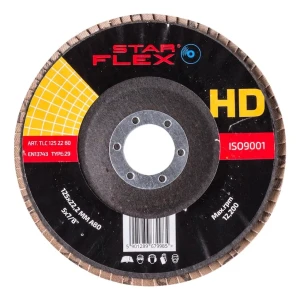 Star Flex HD – ceramische lamellenschijf 125 mm T29 korrelgrootte 80