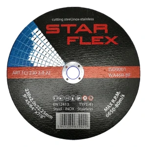 Star Flex snijschijf voor staal en RVS 230×2,0 mm plat Type 41