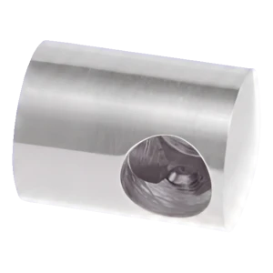 PSG eindbeugel links balustrade voor staaf fi 12 mm – roestvast staal AISI 304 satijn