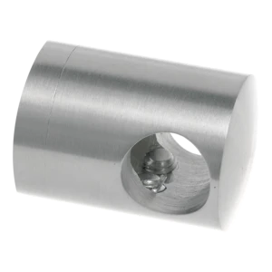 PSG doorvoerbeugel balustrade voor staaf Ø 12 mm – AISI 304 satijn, montage op vlak