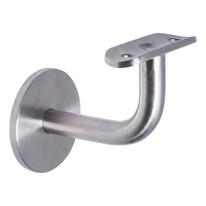 Wandbeugel leuning balustrade 42,4 mm – roestvrij staal AISI 304 geborsteld