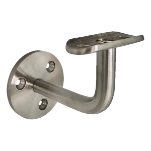 Wandbeugel leuning balustrade ø 60 mm – roestvrijstaal AISI 304 satijn, systeem 42,4 mm