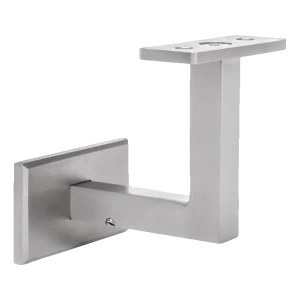 Wandbeugel voor vierkante leuning 70x40 mm – roestvrij staal AISI 304 satijn