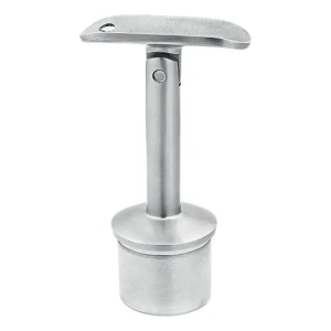 Verstelbare leuningsteun voor lijmen 42,4 mm – roestvrijstaal AISI 304 gepolijst