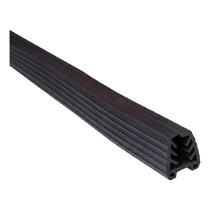 Rubberen afdichting voor glashouder opschuifbaar voor glas 11,5–13,5 mm, 24x24 mm / 5 m