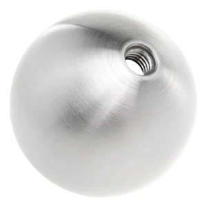 Balustrade bol schroefbaar ø 80 mm RVS AISI 304 satijn M10