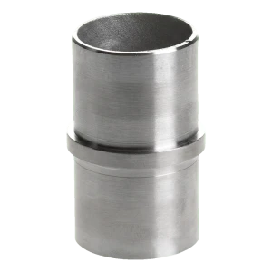 Rechte balustrade verbindingsstuk voor buis 42,4x2 mm – RVS AISI 304, gelijmd