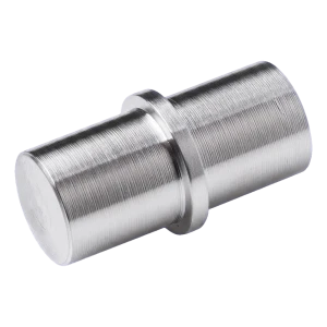 Rechte balustradeverbinder voor buis Ø 12 mm – roestvrijstaal AISI 304 satijn