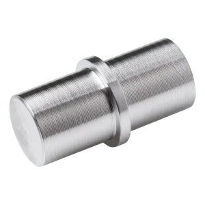 Rechte balustrade verbinder voor buis fi 16 mm – roestvrijstaal AISI 304, satijn