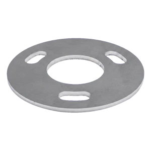 Balusterpaalvoet voor lassen Ø 100 mm – roestvrijstaal AISI 304, systeem 42,4