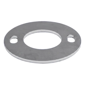 Balustradepaal voetplaat voor lassen fi 80 mm – roestvast staal AISI 304, systeem 42,4 mm