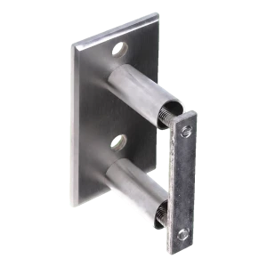 PSG zijdelingse bevestiging balustradepaal fi 42,4 mm – RVS AISI 304 satijn