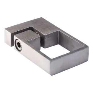 PSG zijmontage klembeugel voor 40x40 mm profiel – roestvrijstaal AISI 304 satijn