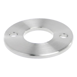 Balustradepaalvoet voor lassen ⌀100 mm – roestvrijstaal AISI 304, systeem 42,4