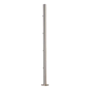PINOX – tussenpaal voor balustrade ø 42,4 mm roestvrij AISI 304 satijn