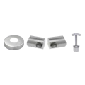 PSG hoek balustradepaal roestvrij staal AISI 304 ø42,4 mm H1060 mm met houders voor buisjes ø12 mm 001-206 (3)