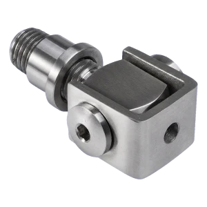 PSG Poortscharnier voor lassen M20 – RVS AISI 304, satijn