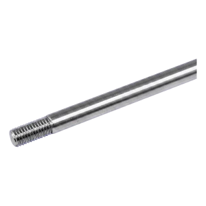 Trekstaaf voor glazen luifel M10×1500 mm roestvrij staal AISI 304 – rechts/links draad, satijn