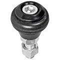 PSG geleidingsrol met rubber FI 42 mm voor schuifpoorten – draad M12 001-282 (1)