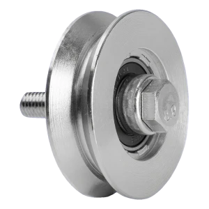 PSG loopwiel voor poorten V-type fi 88 mm gegalvaniseerd – draagkracht 250 kg