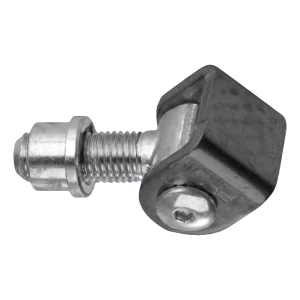 PSG lasbare scharnier verstelbaar M14 staal verzinkt