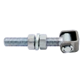 Regelbare stalen scharnier M20 voor vleugelpoorten – gegalvaniseerd, L150 mm 001-350 (3)