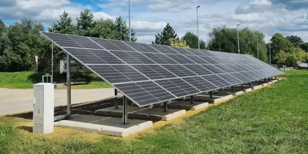 Grondstructuren - Fotovoltaïsche boerderijen